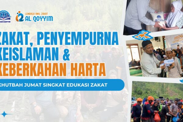 Khutbah Jumat Zakat penyempurna keislaman dan keberkahan harta