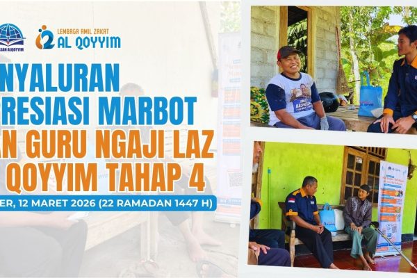 Penyaluran Apresiasi Marbot dan Guru Ngaji LAZ Al Qoyyim Tahap 4