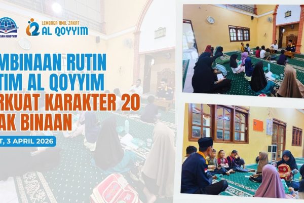 Pembinaan Rutin Yatim Al Qoyyim Perkuat Karakter 20 Anak Binaan