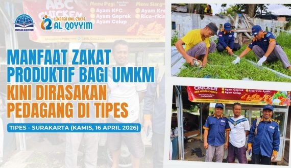 Manfaat Zakat Produktif bagi UMKM Kini Dirasakan Pedagang di Tipes