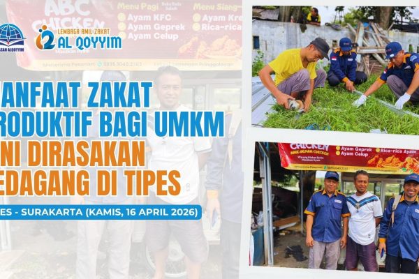 Manfaat Zakat Produktif bagi UMKM Kini Dirasakan Pedagang di Tipes