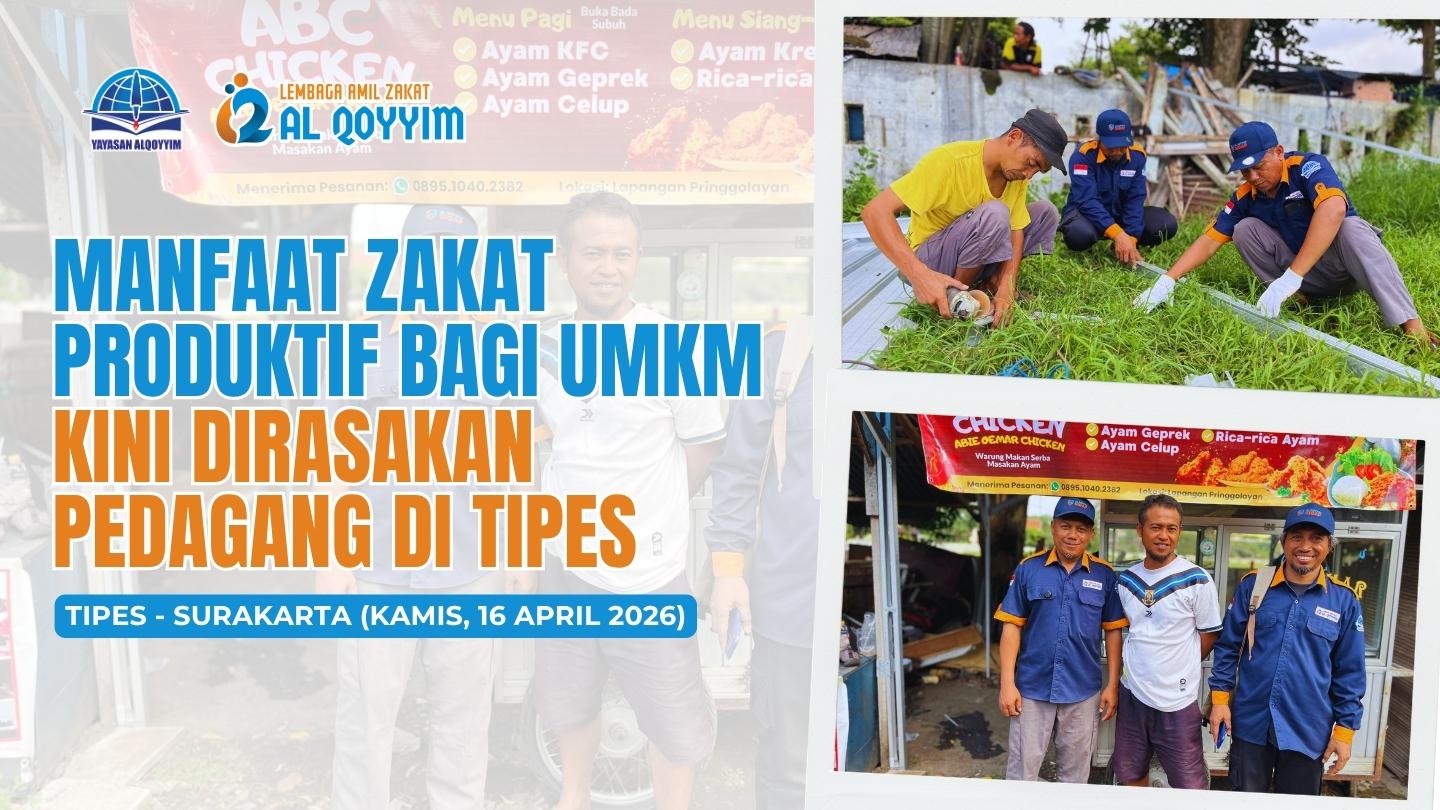 Manfaat Zakat Produktif bagi UMKM Kini Dirasakan Pedagang di Tipes