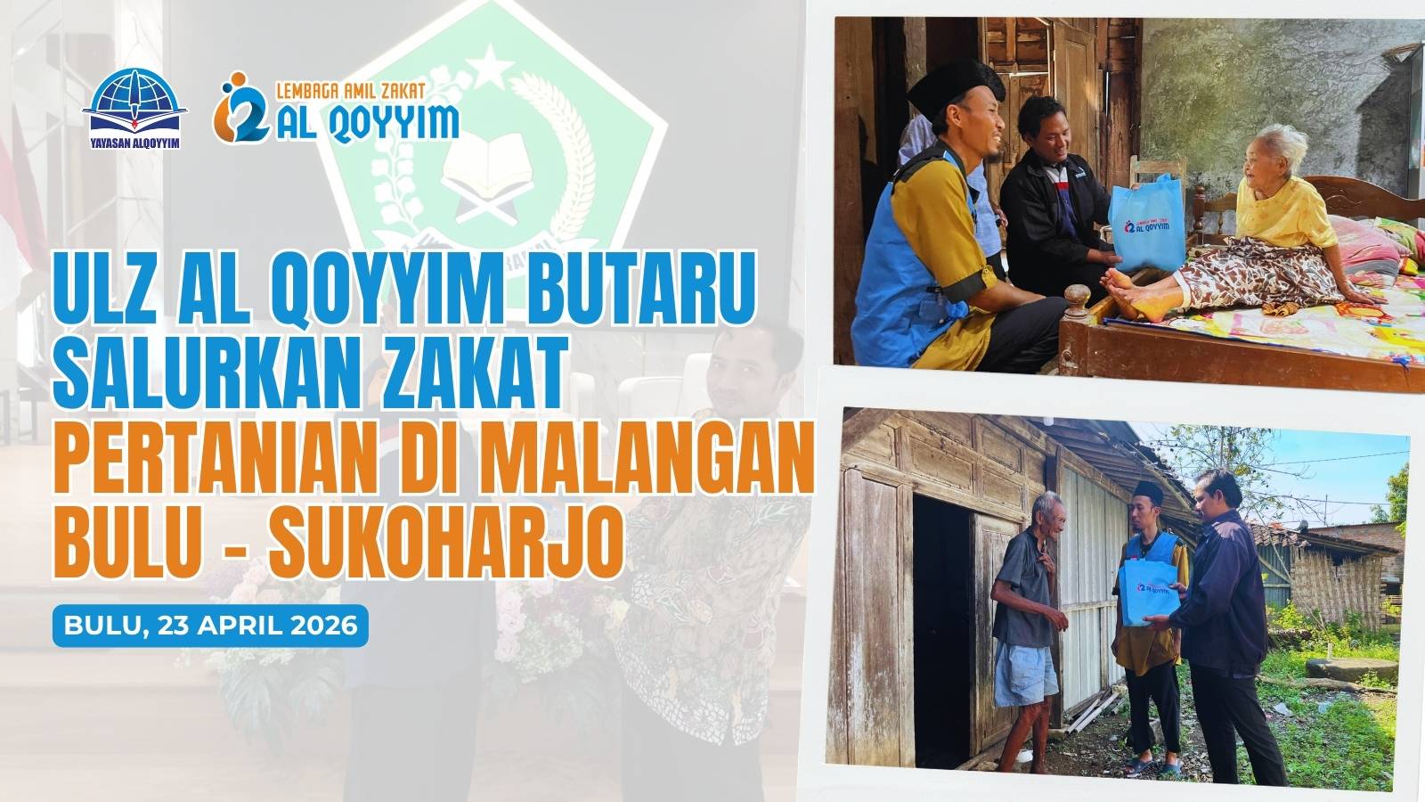 Penyaluran Zakat Pertanian
