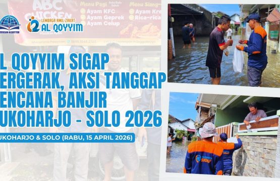 Aksi tanggap bencana banjir Solo Raya 2026