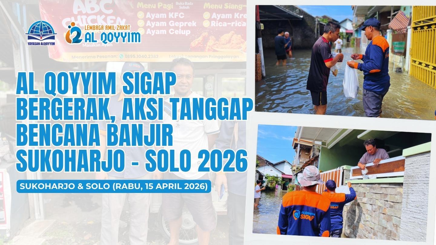 Aksi tanggap bencana banjir Solo Raya 2026