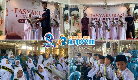 Sedekah Mushaf Quran LAZ Al Qoyyim