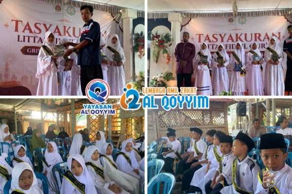 Sedekah Mushaf Quran LAZ Al Qoyyim