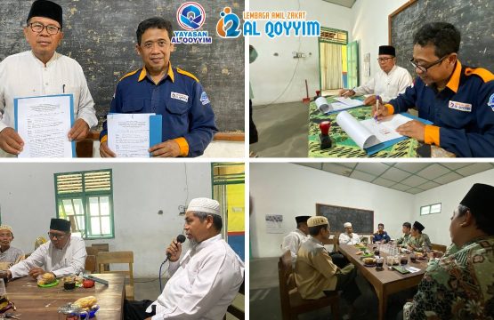 LAZ Al Qoyyim dan Yayasan Islam At-Taqwa Nguter resmi menandatangani MoU pengalihan manajemen LAZIS At-Taqwa guna memperkuat sinergi zakat