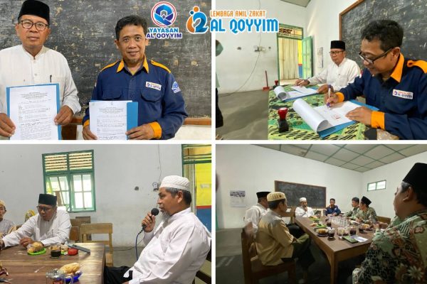 LAZ Al Qoyyim dan Yayasan Islam At-Taqwa Nguter resmi menandatangani MoU pengalihan manajemen LAZIS At-Taqwa guna memperkuat sinergi zakat